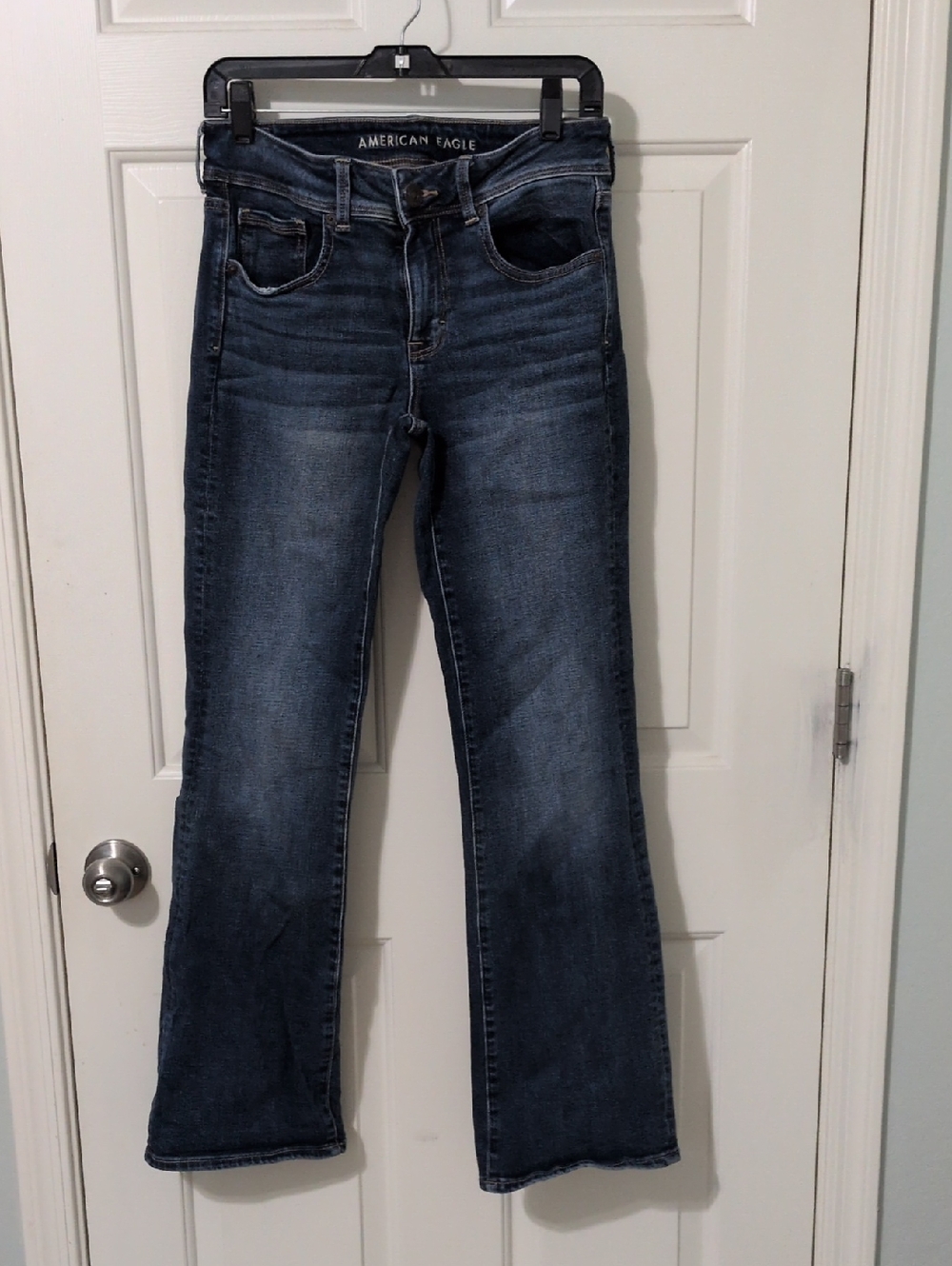 American Eagle Outfitters Women's Dark Wash Flare Jeans